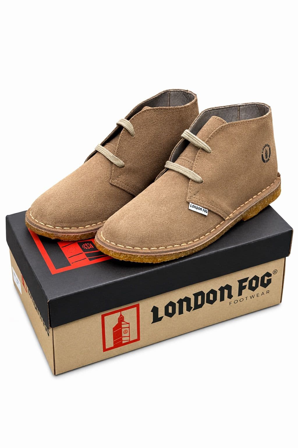 Bota Casual London Fog em Camurça